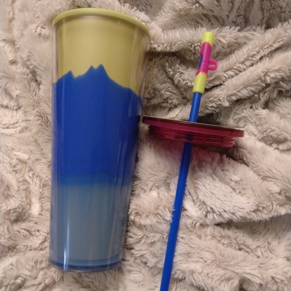 Starbucks Spring 2023 Citrus Clear Colour Change Cold Cup *NWT* - Picture 5 of 12